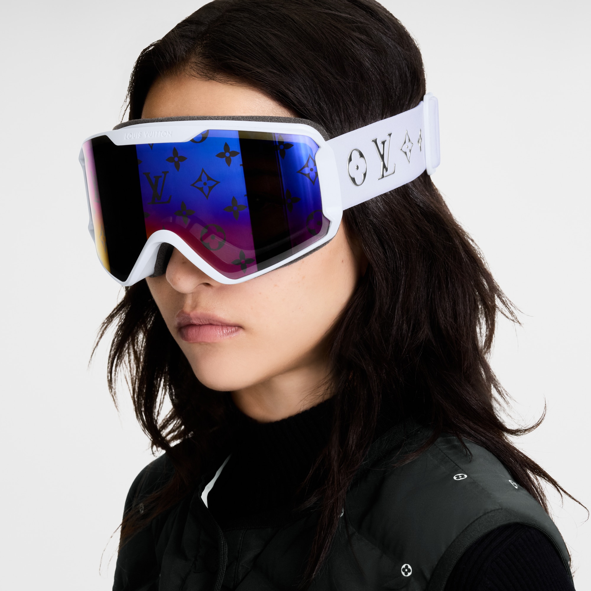 LV Snow Gradient Mask - Luxury S00 White | LOUIS VUITTON